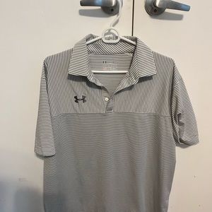 Under Armour polo.